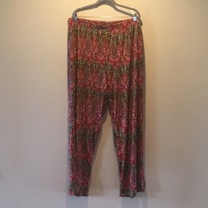 Palazzo pants, multicolored